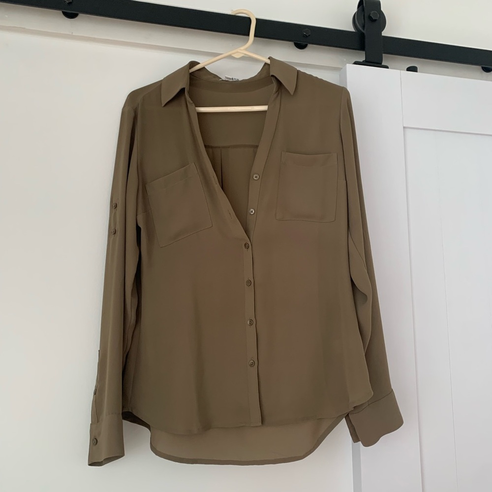 button down blouse